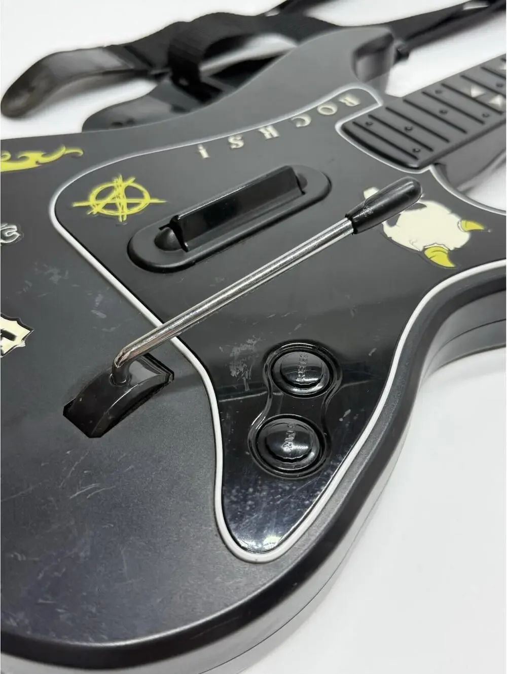 Guitar Hero Kramer Striker Red Octane Wireless Guitar PS2 NO DONGLE